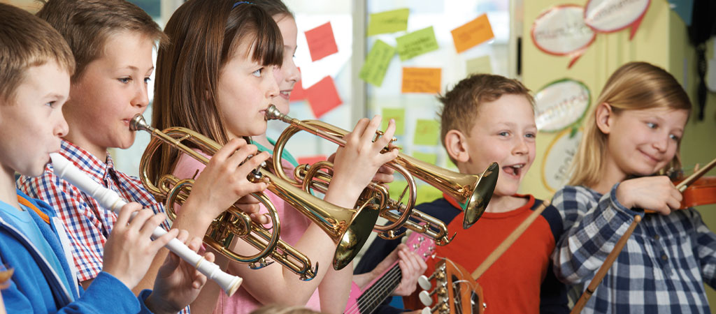 Hier lernen die Jüngsten das Musizieren in Lützelbach